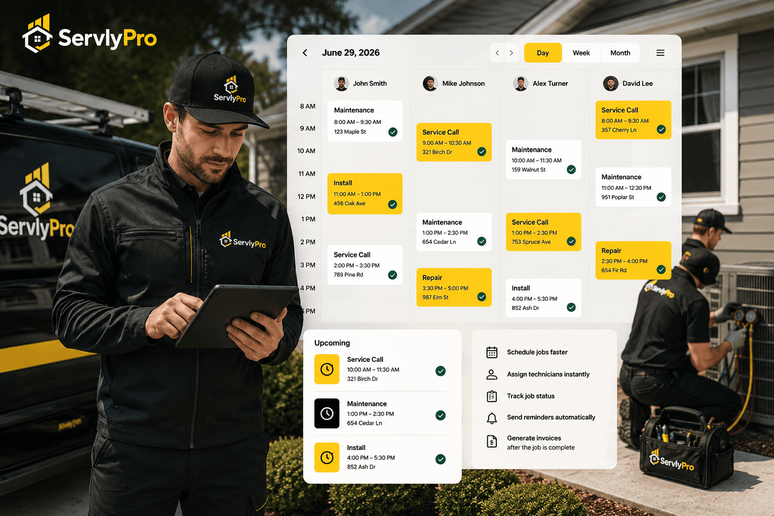 HVAC scheduling mistakes and HVAC job management software