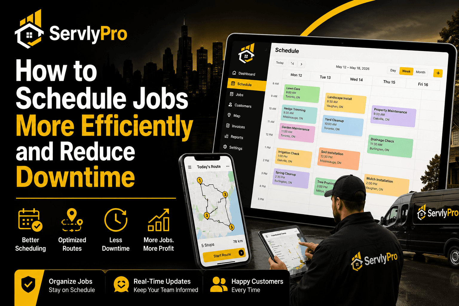 How to Schedule Jobs More Efficiently and Reduce Downtime